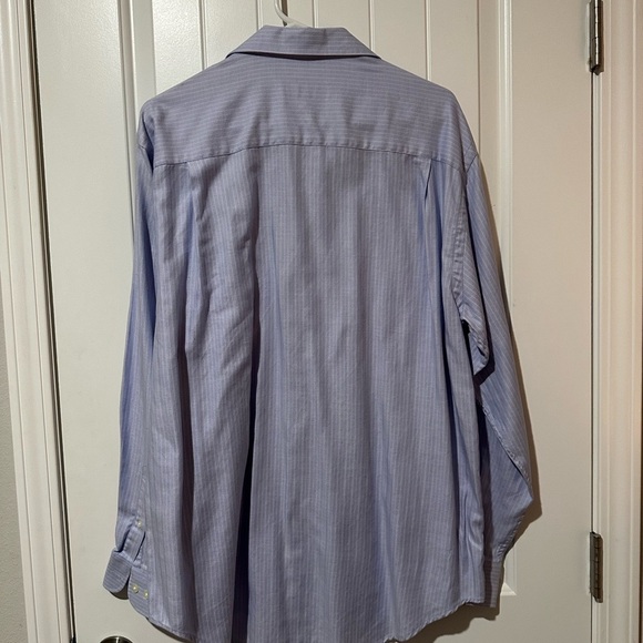 Austin Reed Blue Casual Button Down Shirt - Picture 2 of 3
